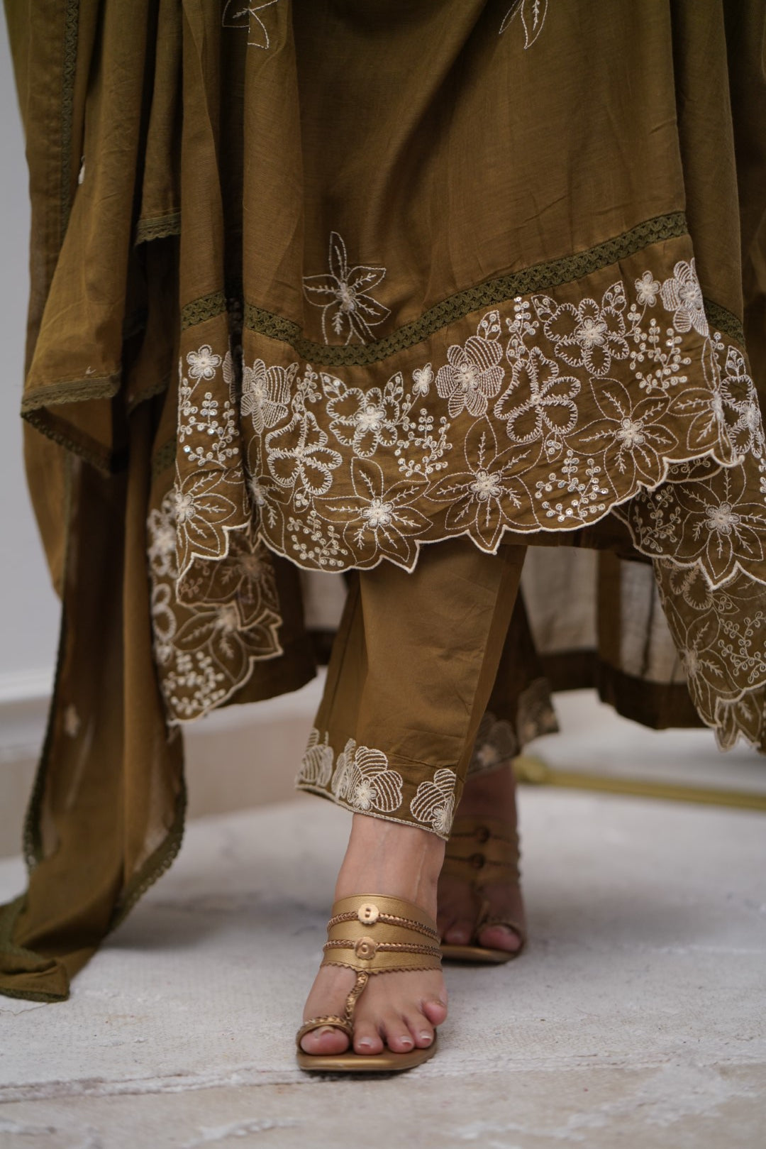 Dupatta Pant Set