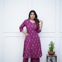 Kurta Plazo Set