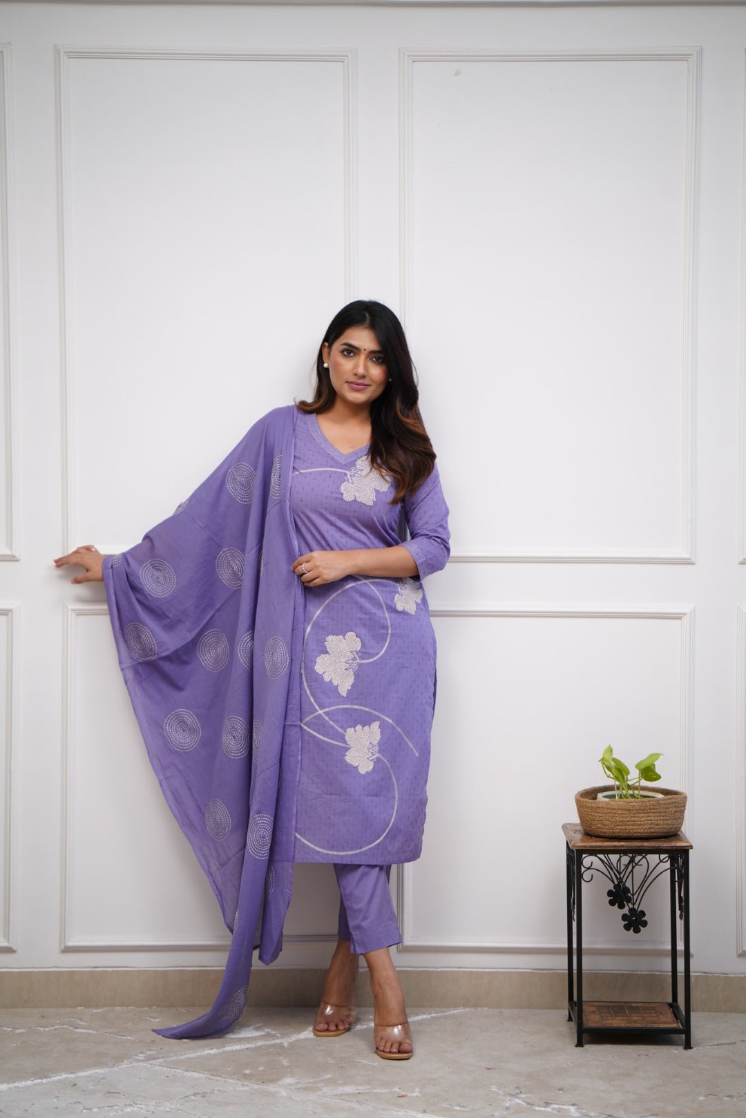 Dupatta Pant Set