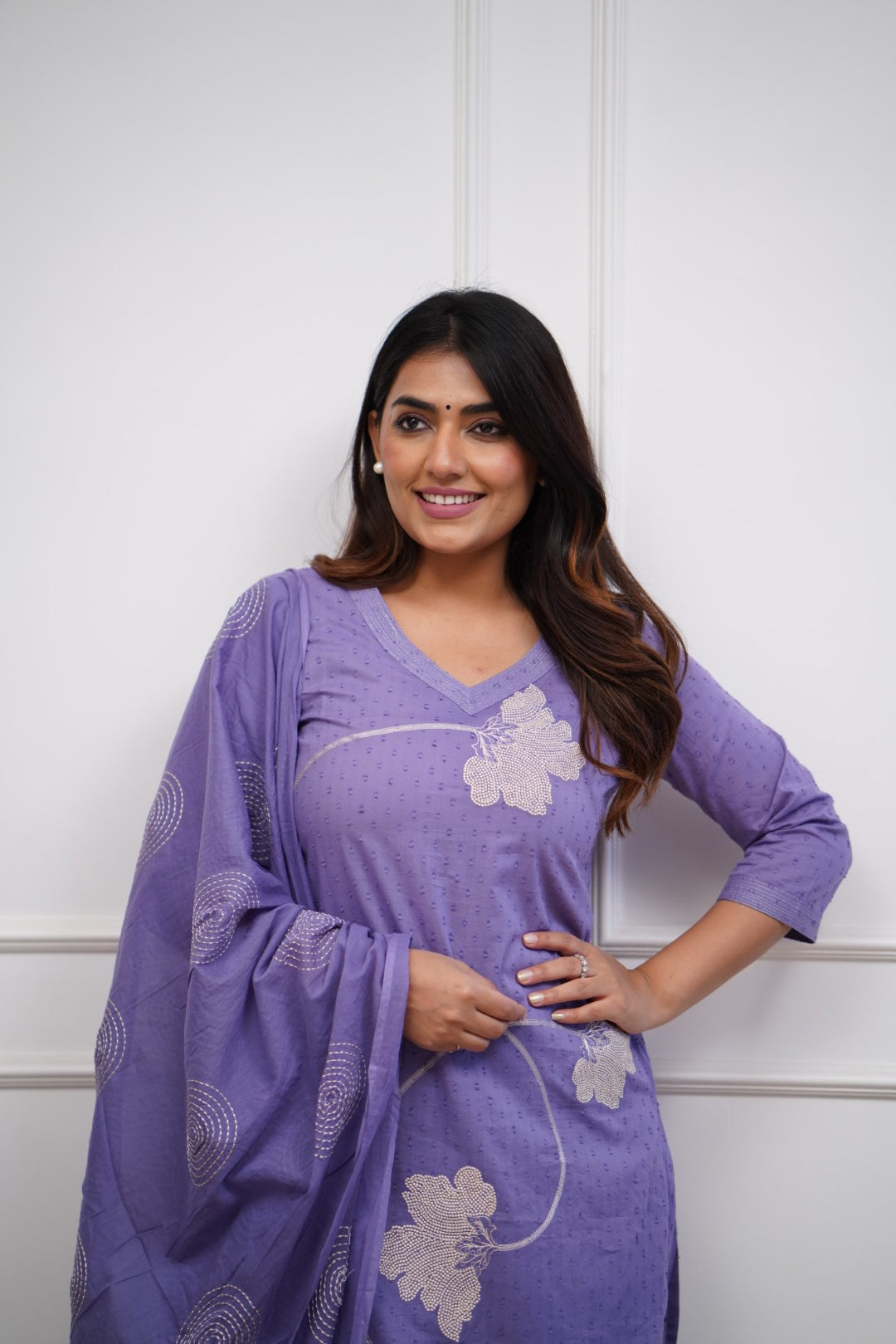 Dupatta Pant Set