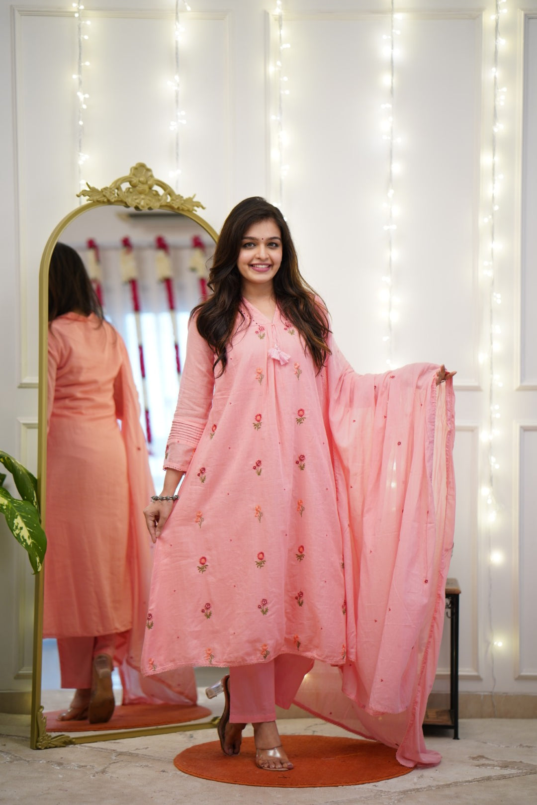 Dupatta Pant Set