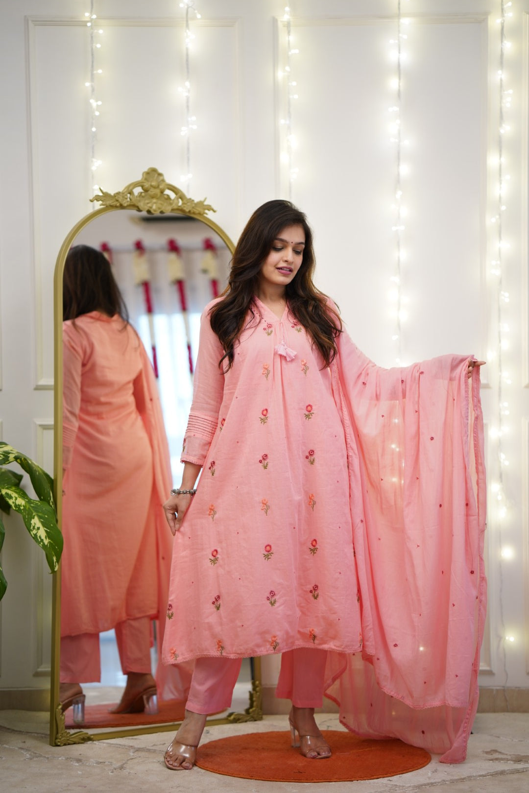 Dupatta Pant Set