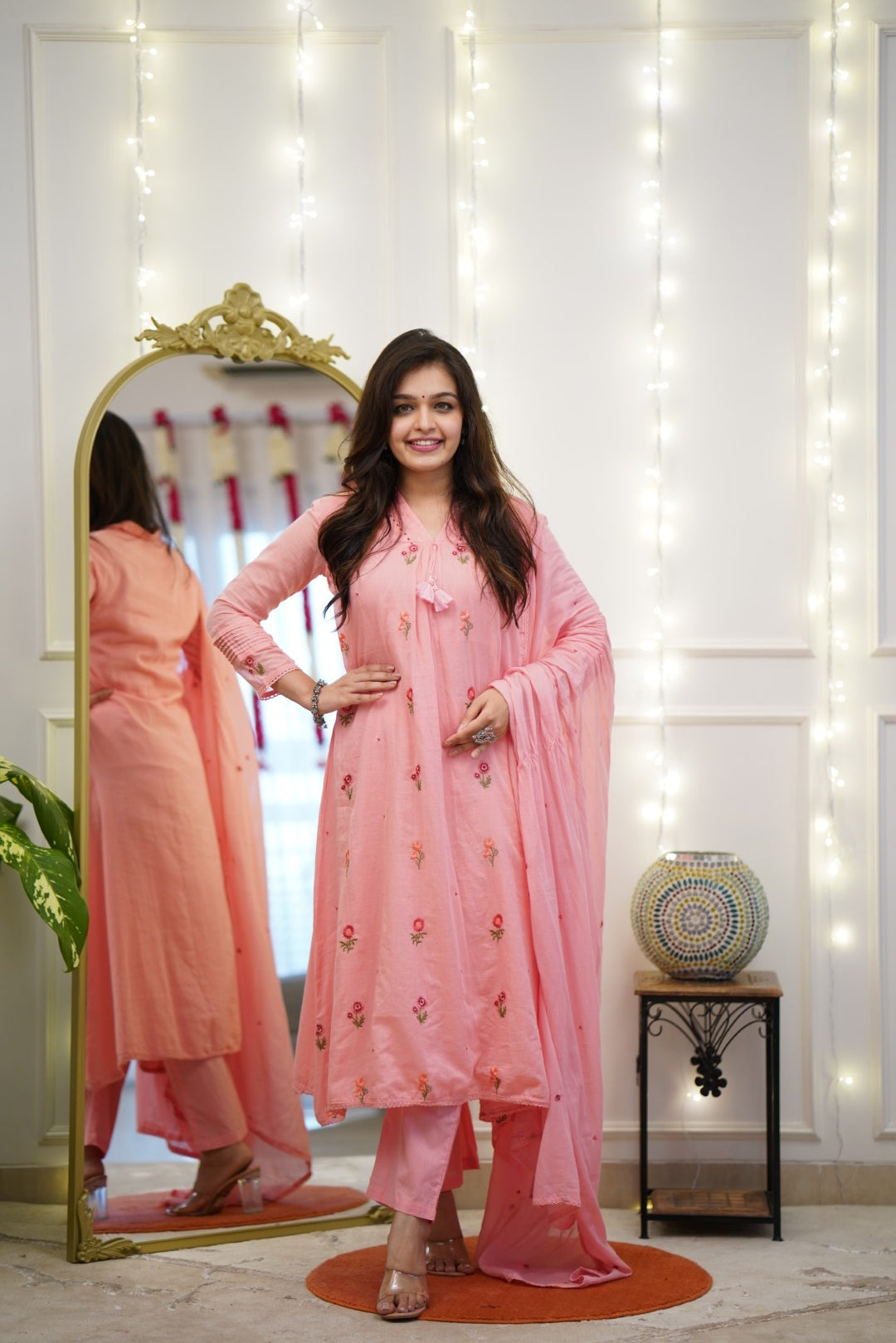 Dupatta Pant Set