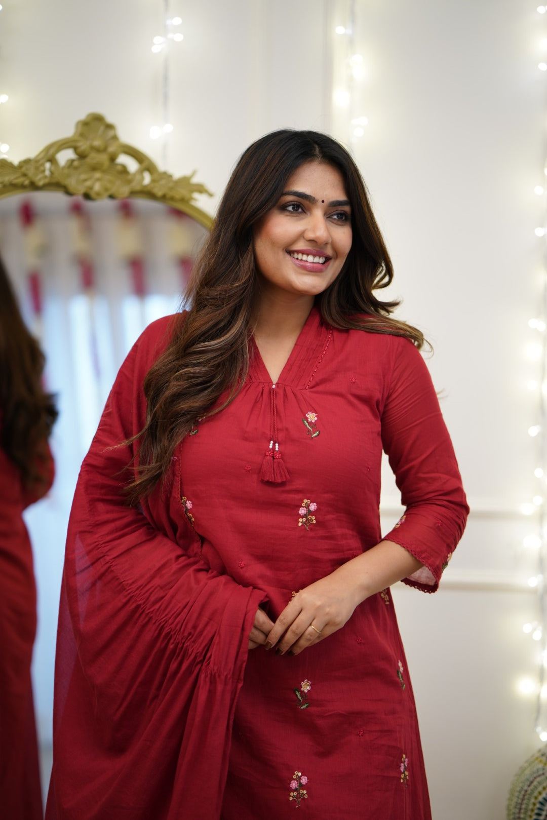 Dupatta Pant Set