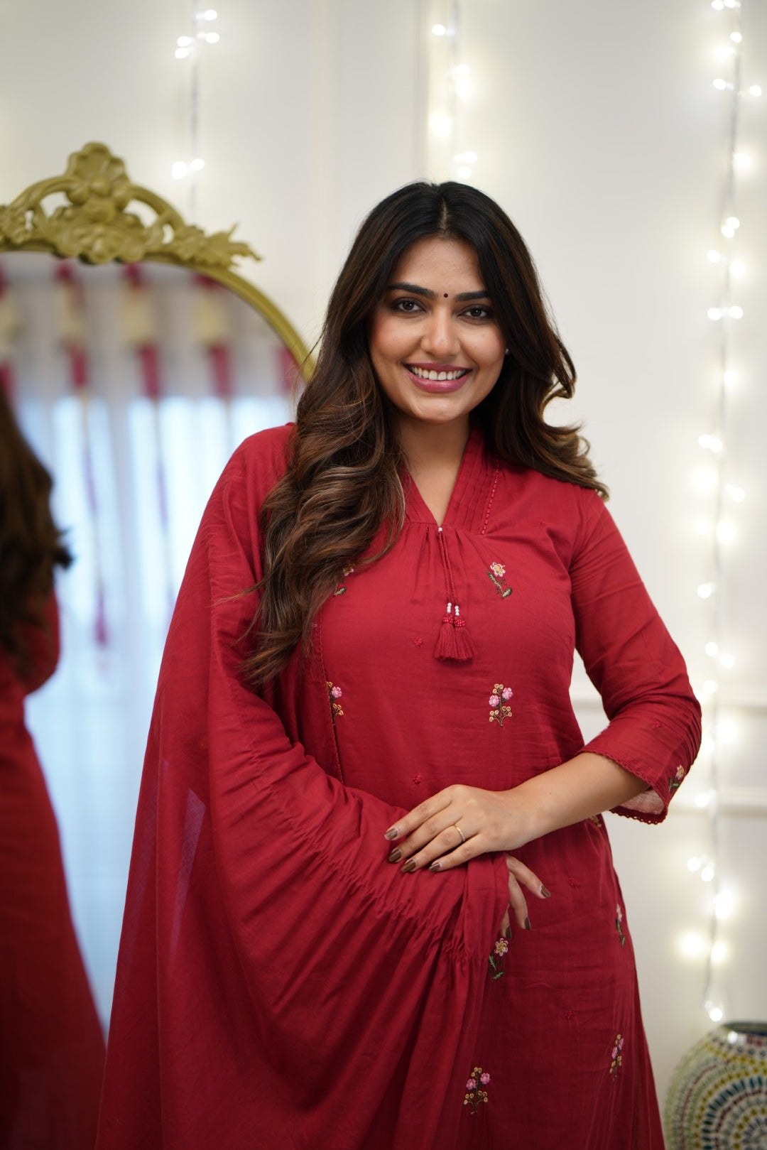 Dupatta Pant Set