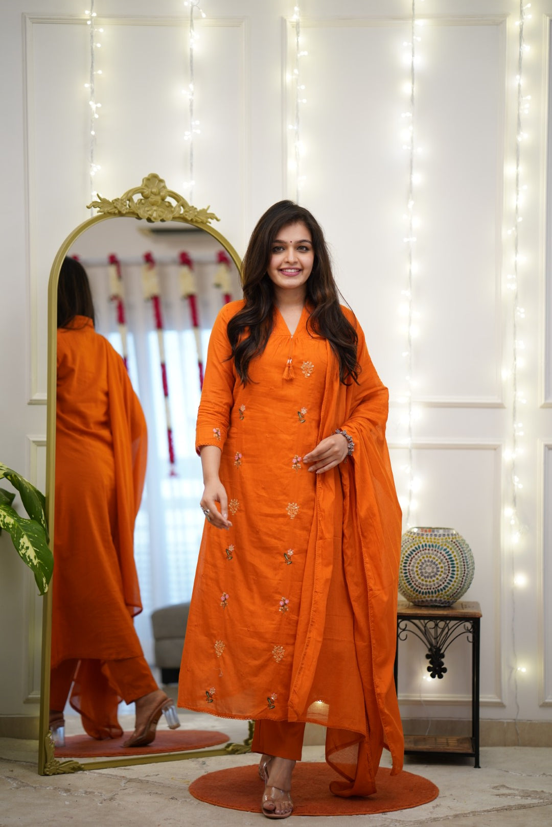 Dupatta Pant Set