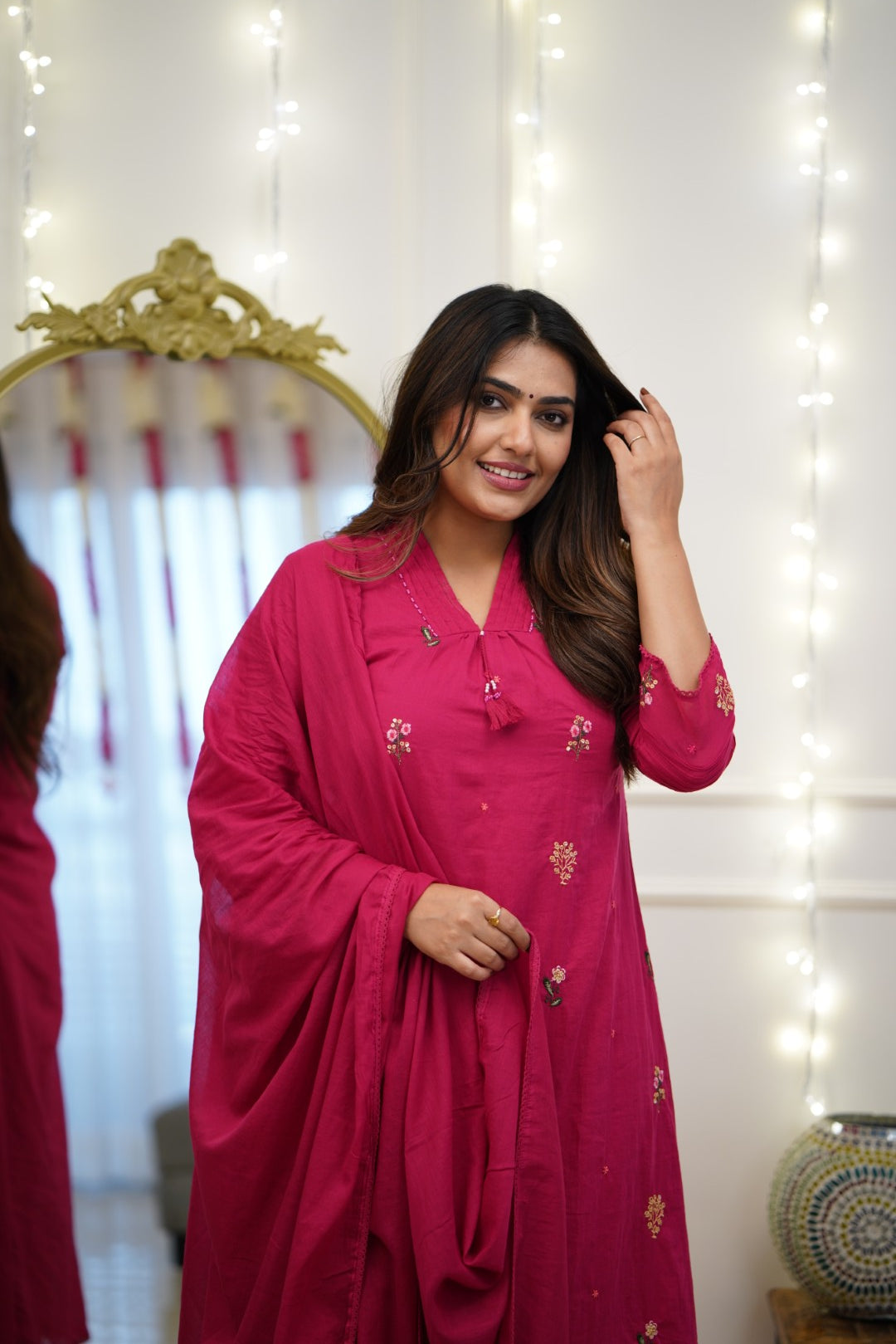 Dupatta Pant Set