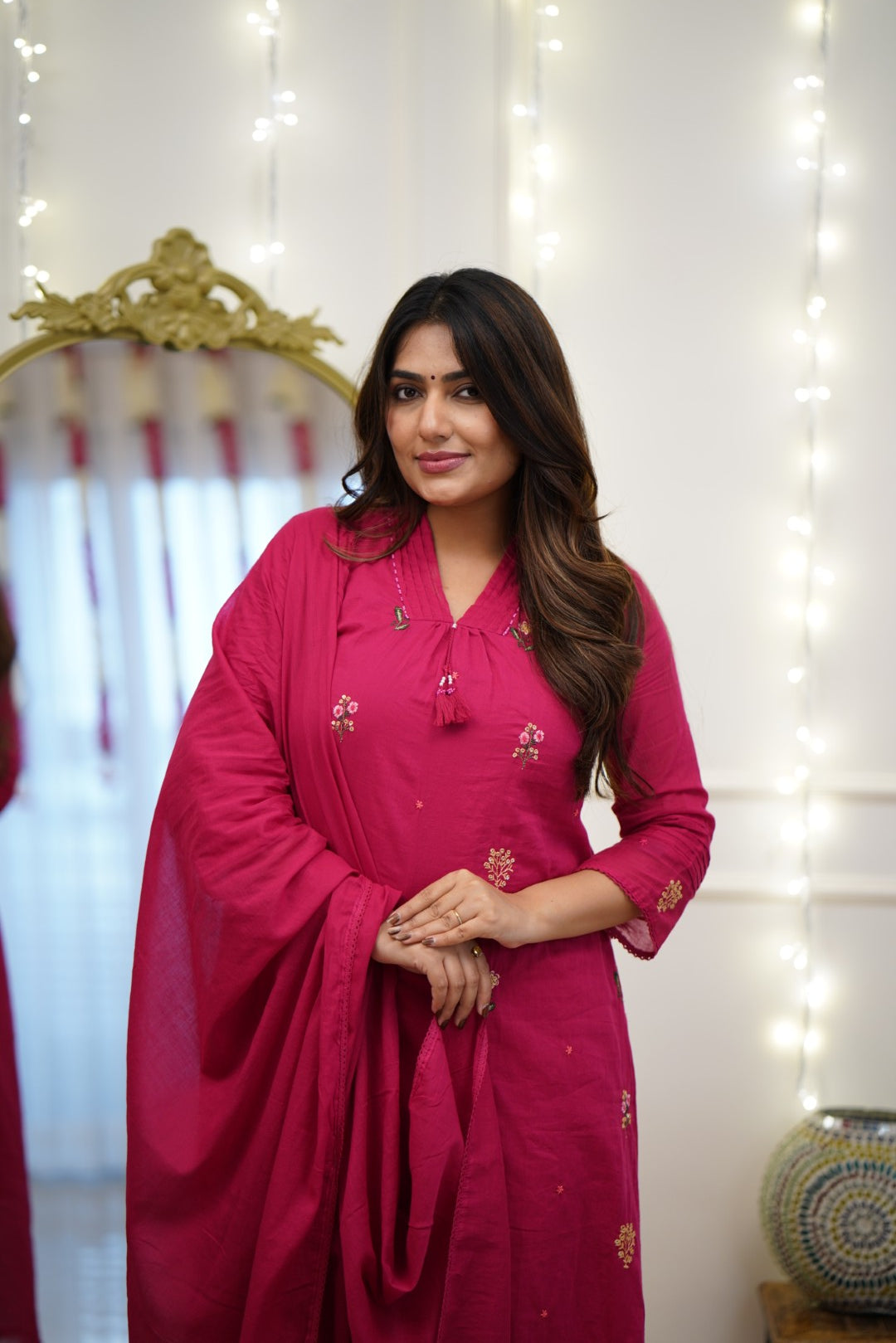Dupatta Pant Set