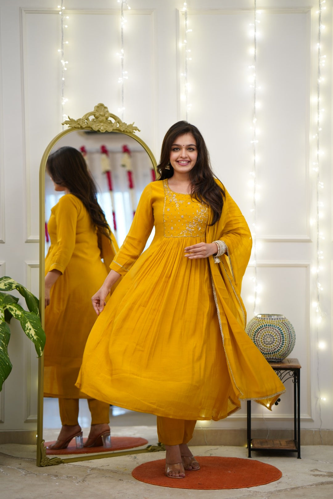 Dupatta Pant Set