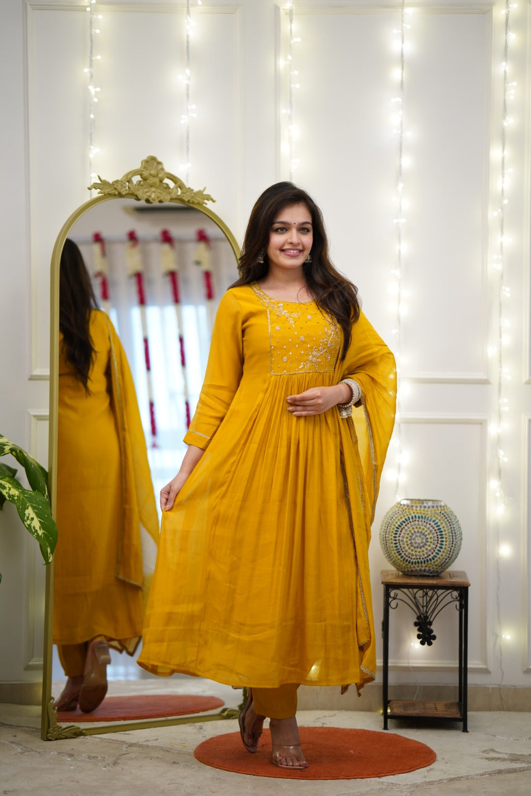 Dupatta Pant Set
