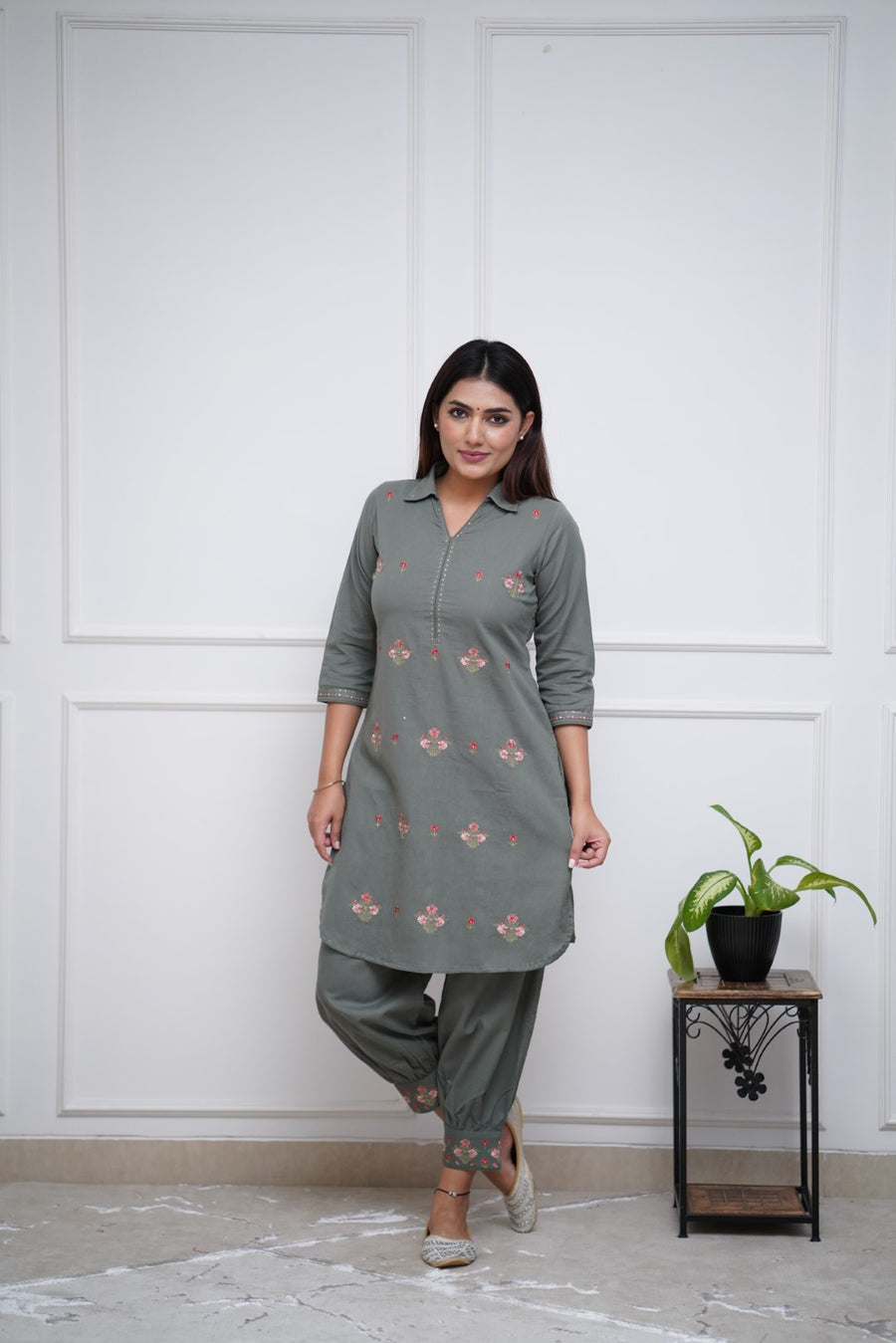 Afghani Kurti Pant set