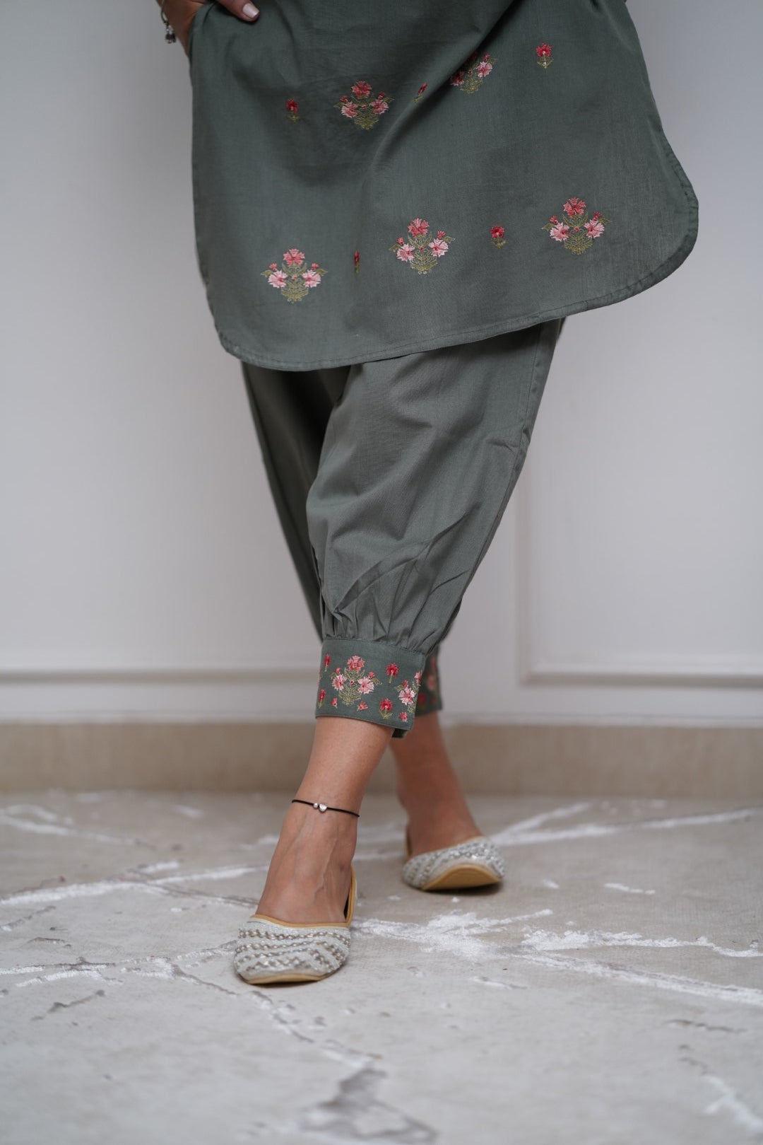 Afghani Kurti Pant set