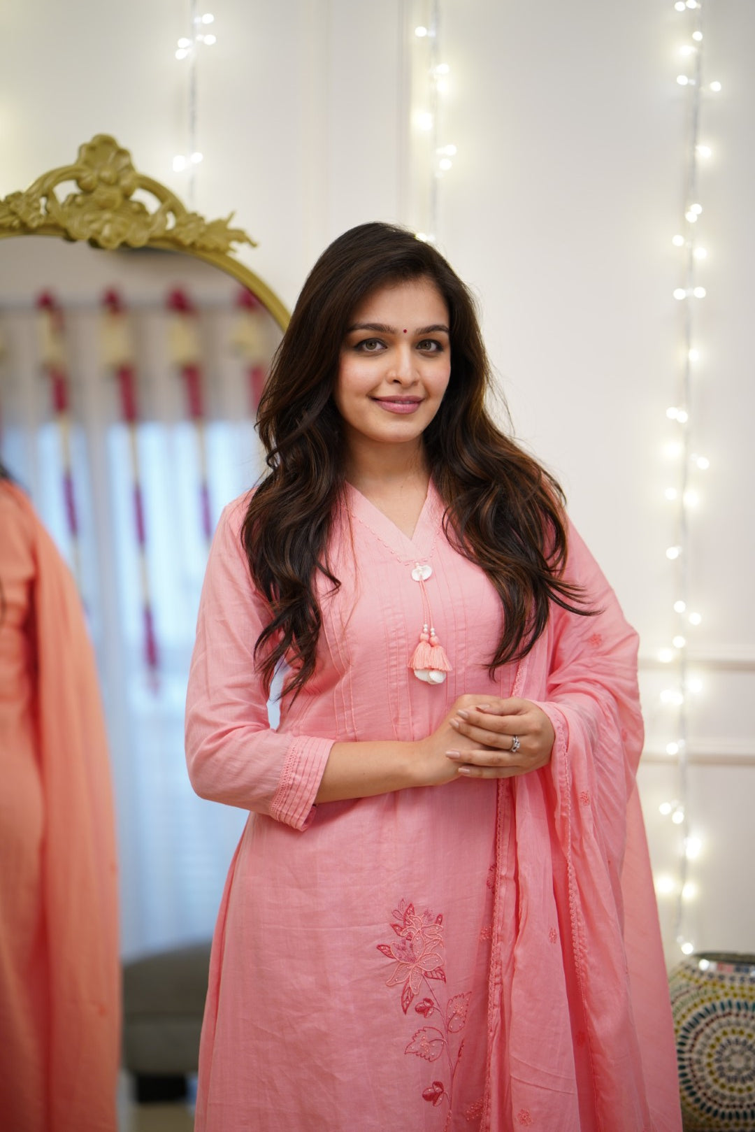 Dupatta Pant Set