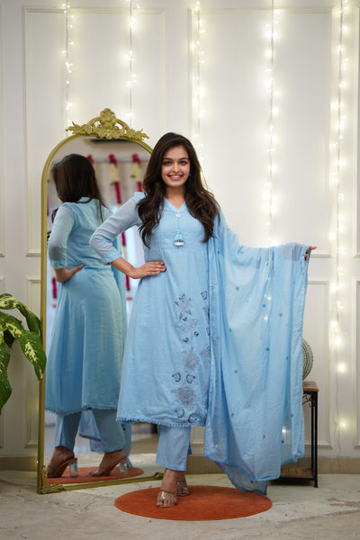 Dupatta Pant Set