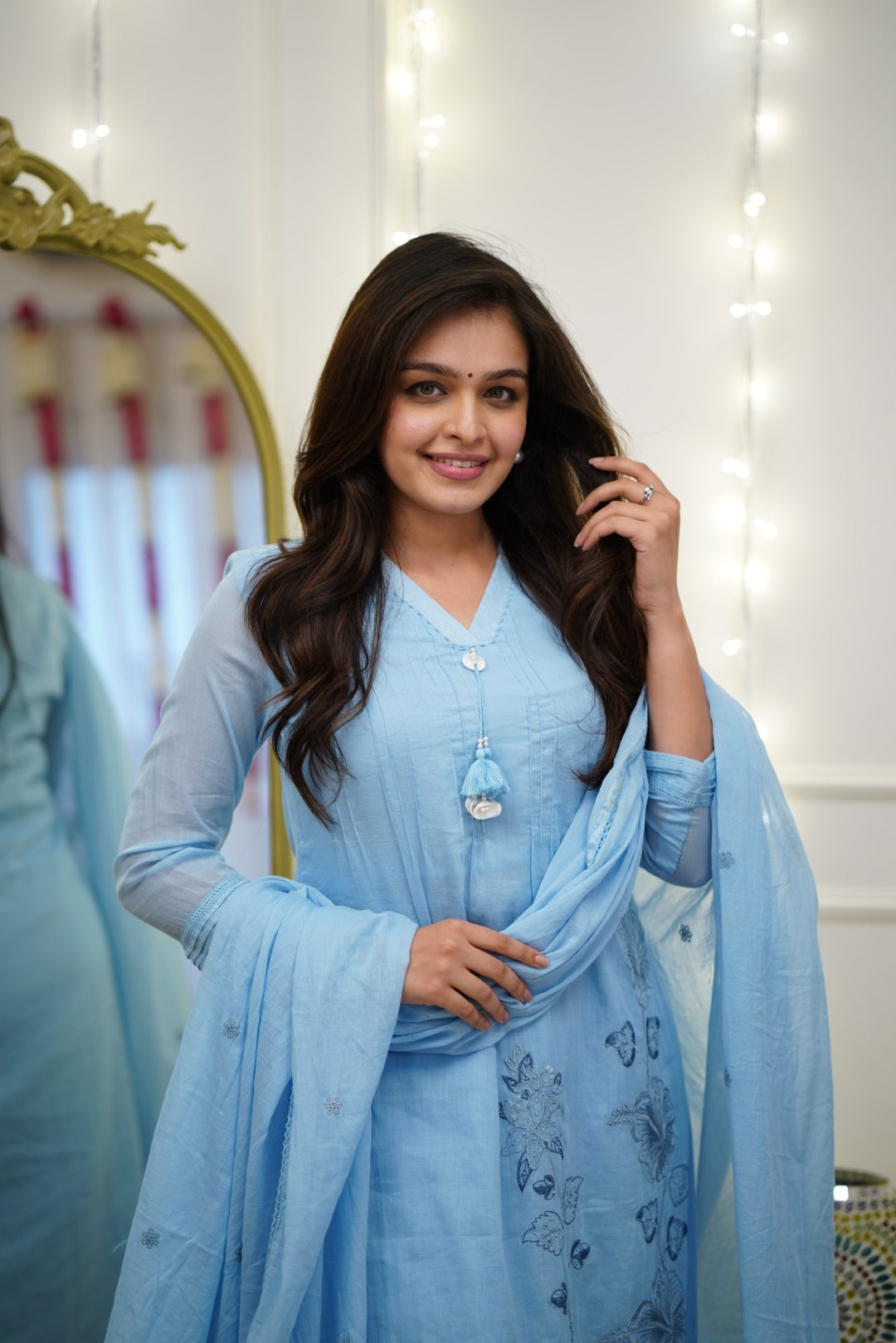 Dupatta Pant Set