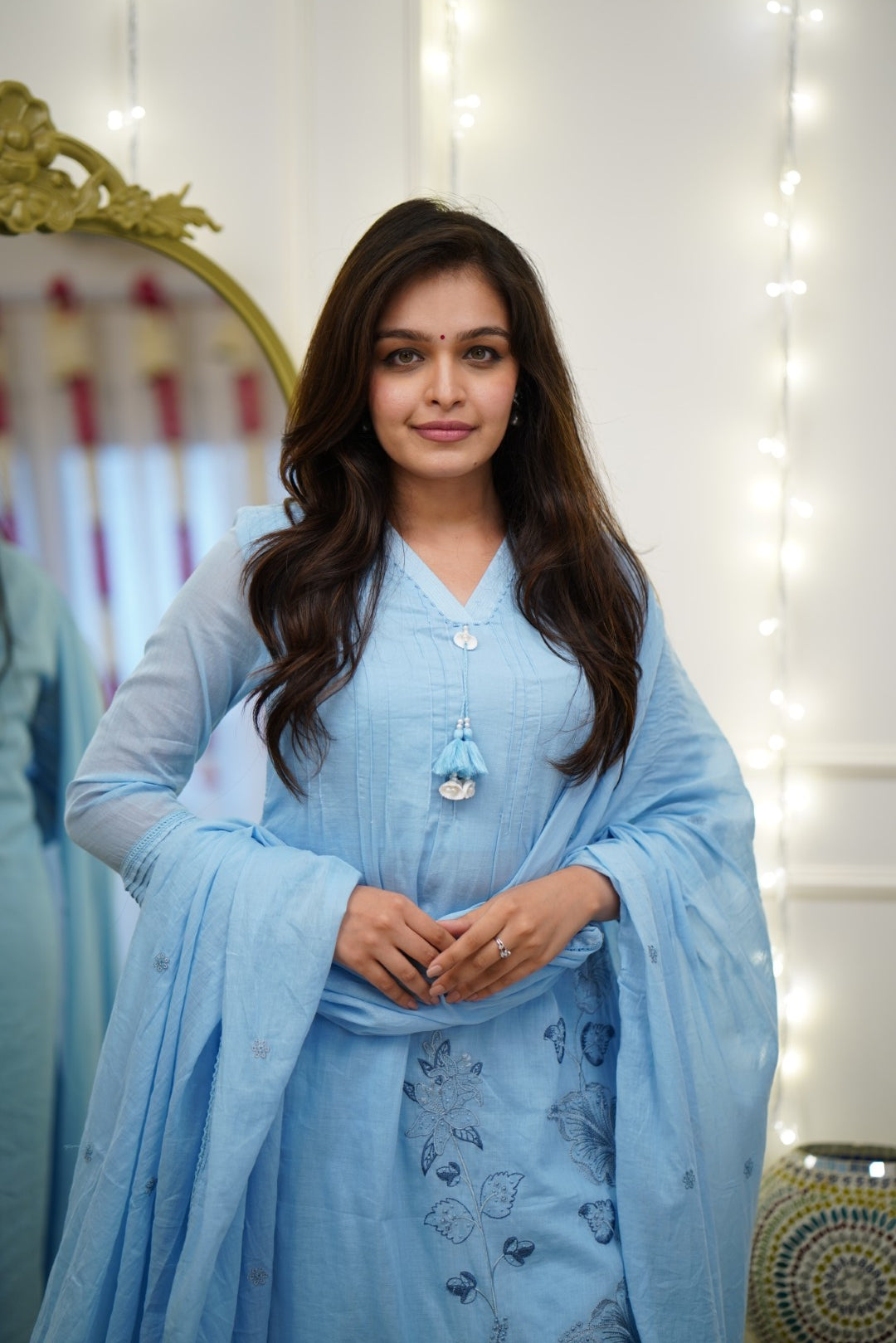 Dupatta Pant Set