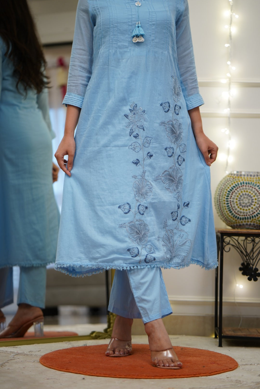 Dupatta Pant Set