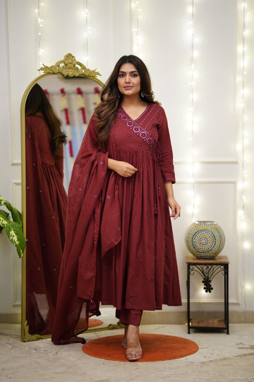Anarkali Duppata Suit