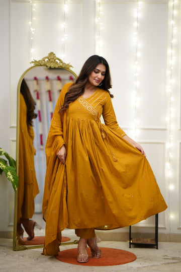 Anarkali Duppata Suit