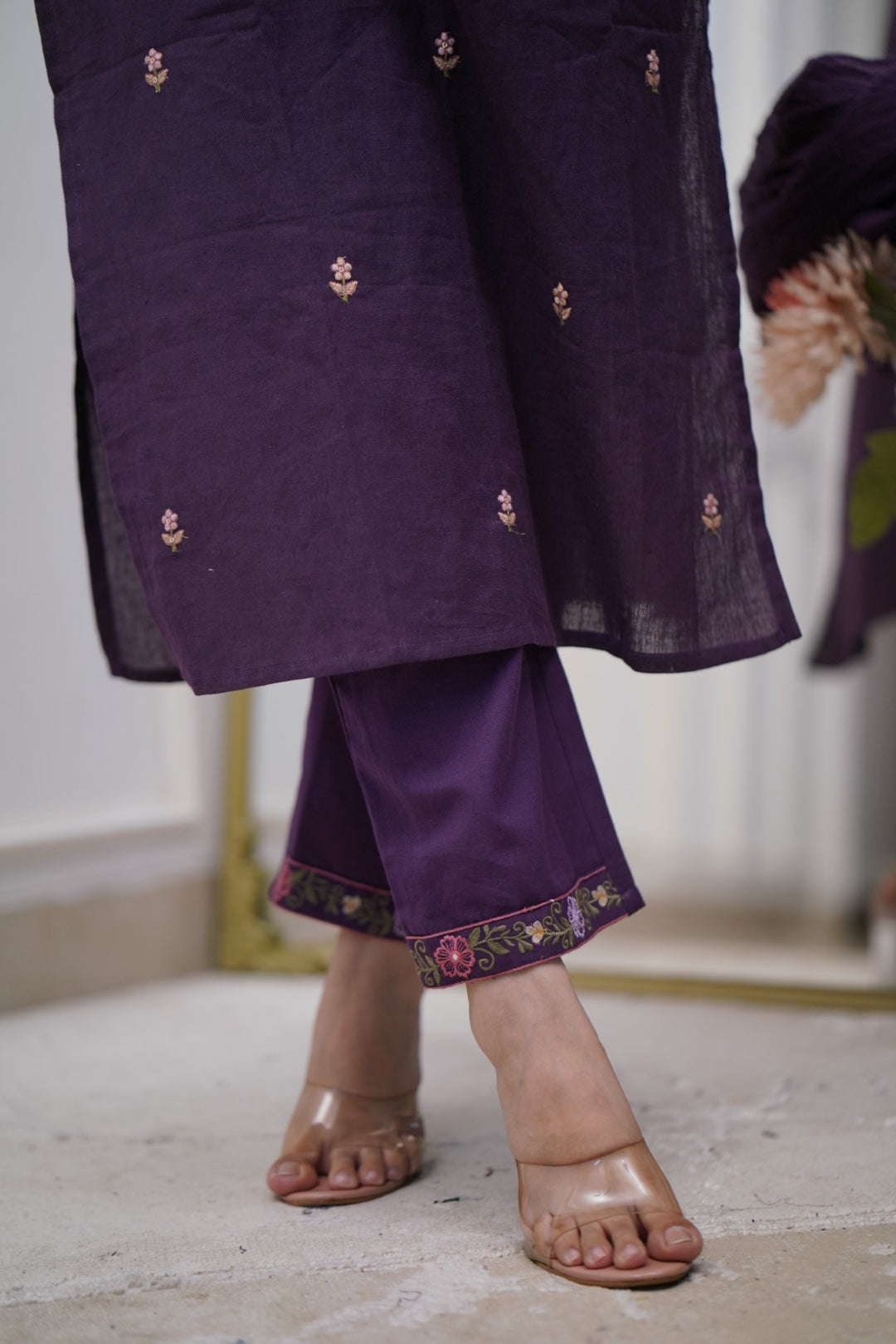 Dupatta Pant Set