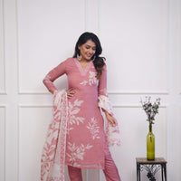 Dupatta Pant Set