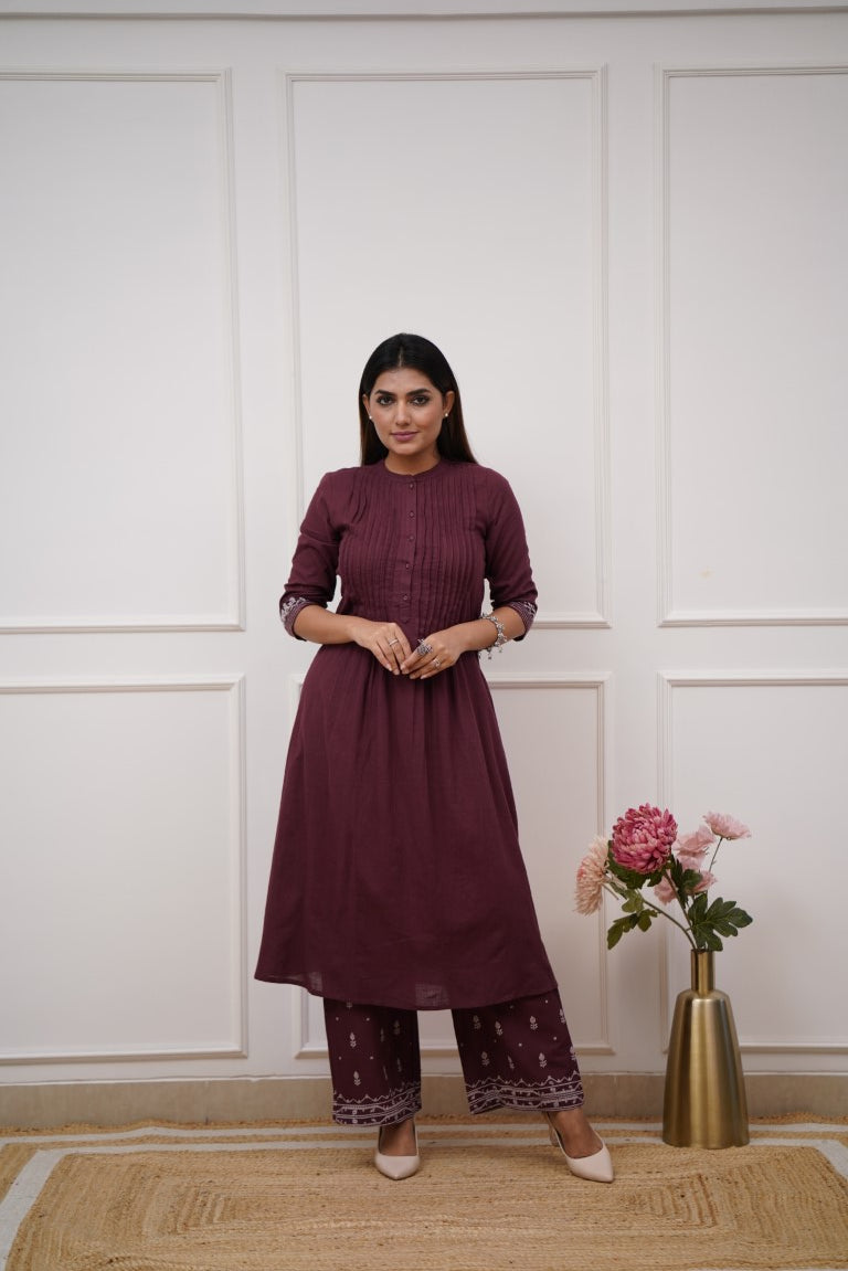 Kurta Plazo Set