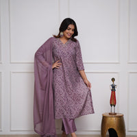 Dupatta Pant Set