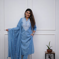 Dupatta Pant Set