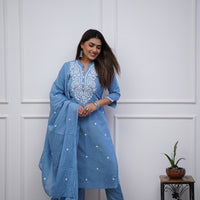 Dupatta Pant Set