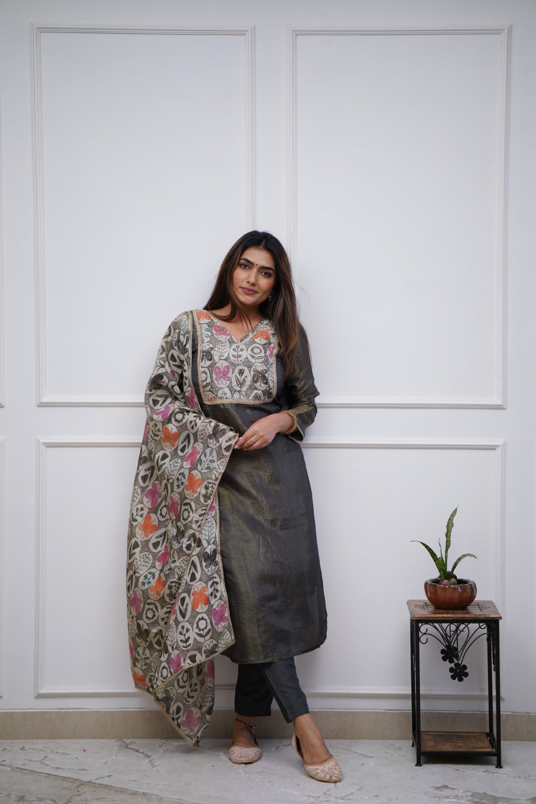 Dupatta Pant Set