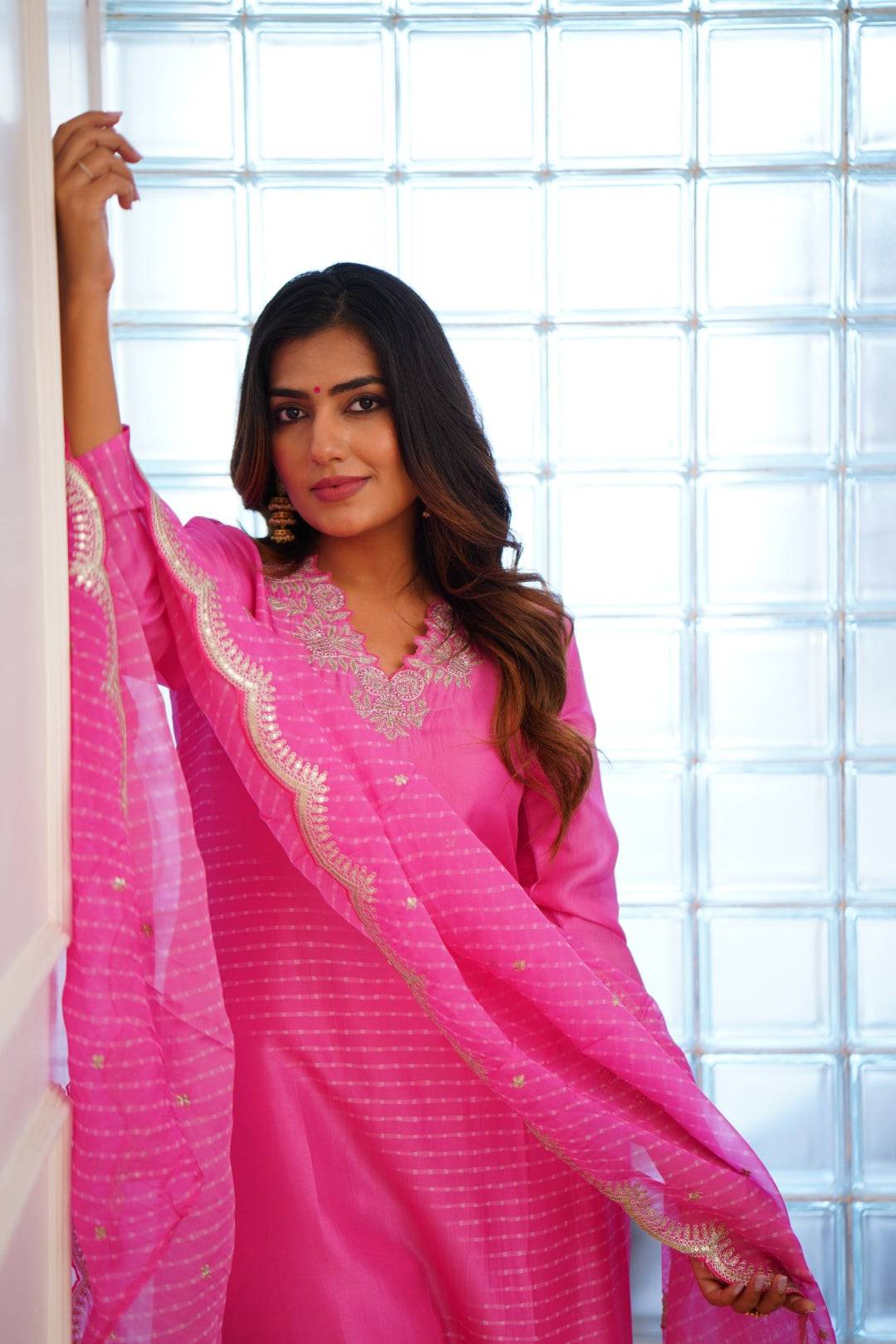 Dupatta Pant Set