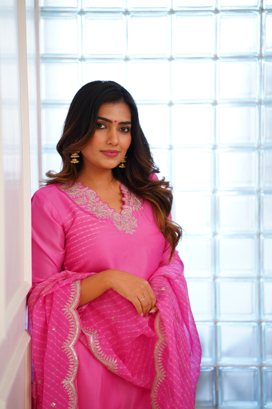 Dupatta Pant Set
