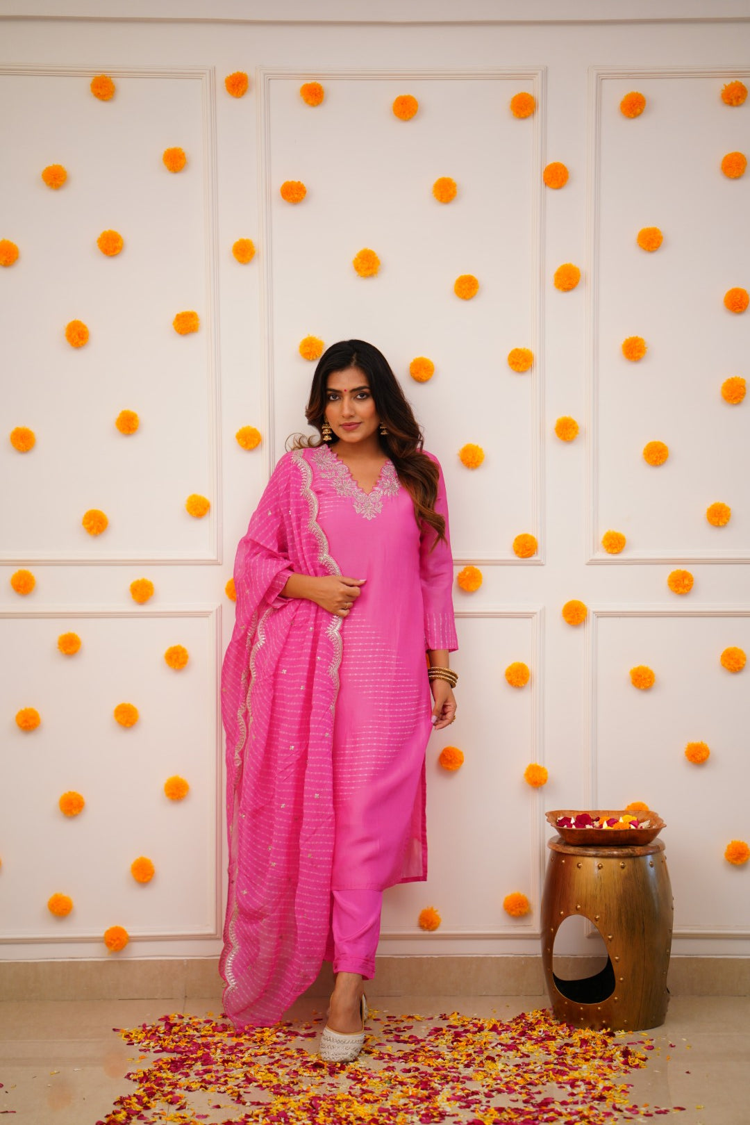 Dupatta Pant Set