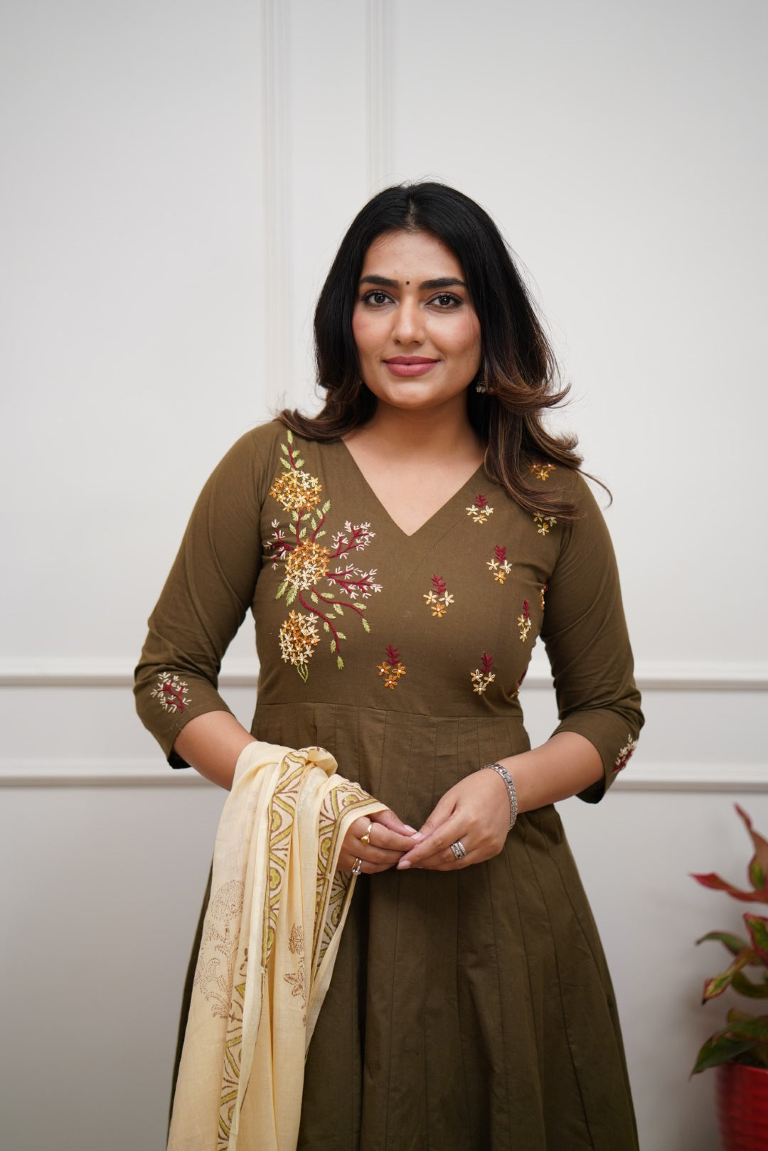 Dupatta Pant Set