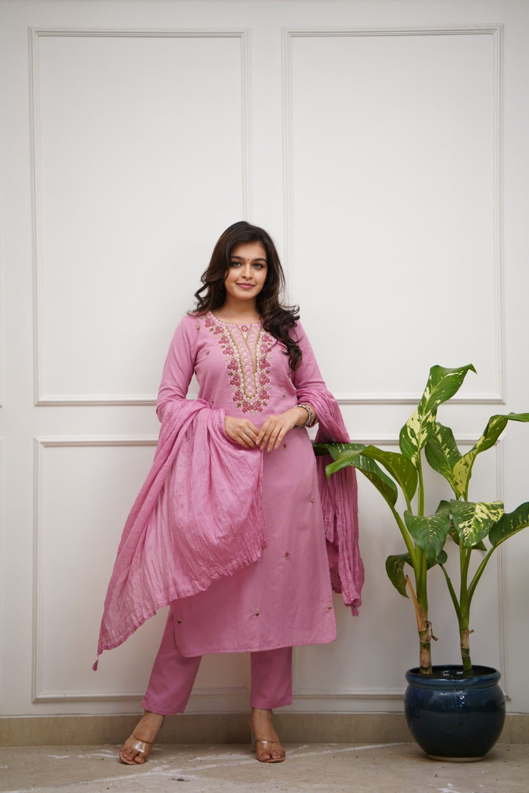Dupatta Pant Set