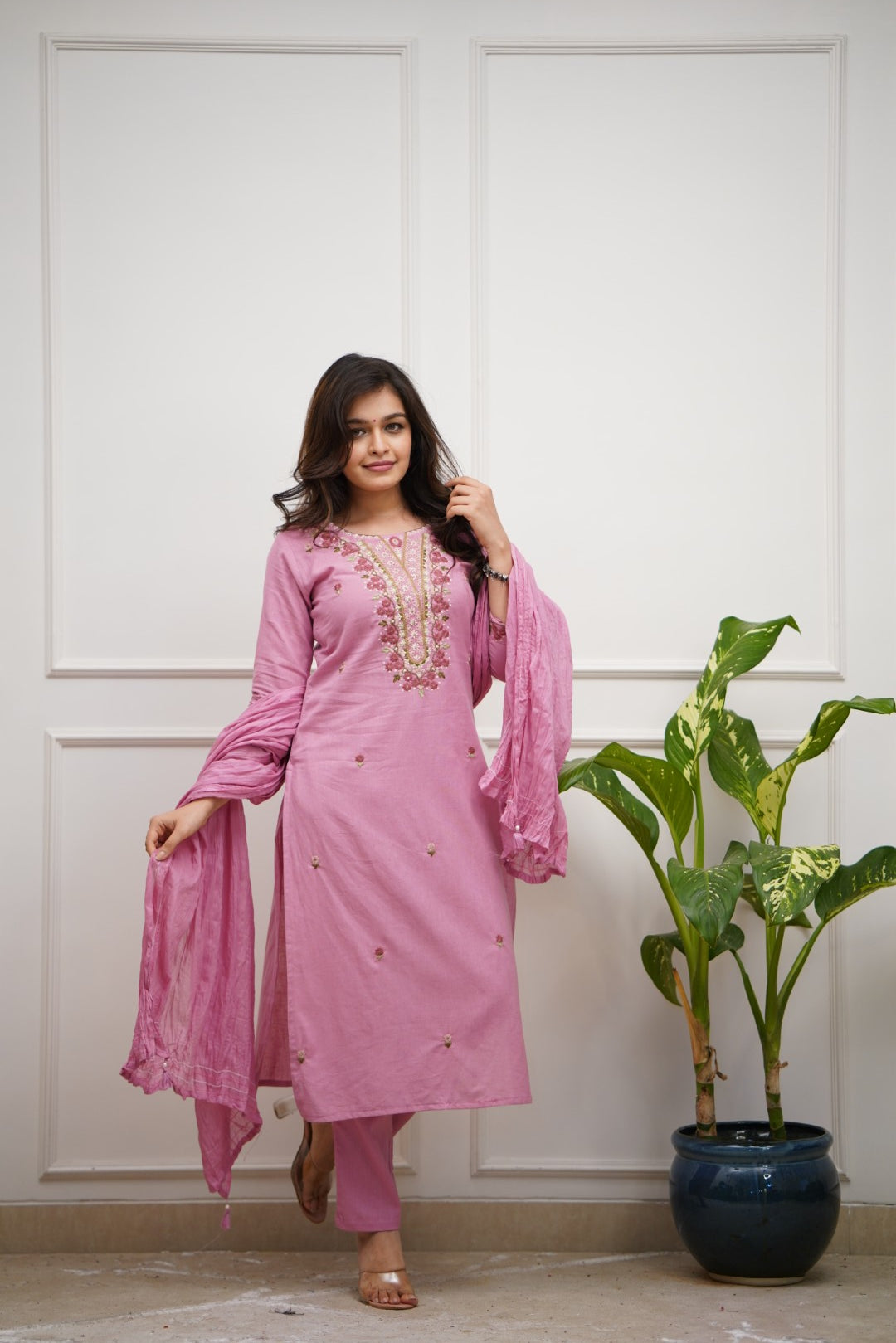 Dupatta Pant Set