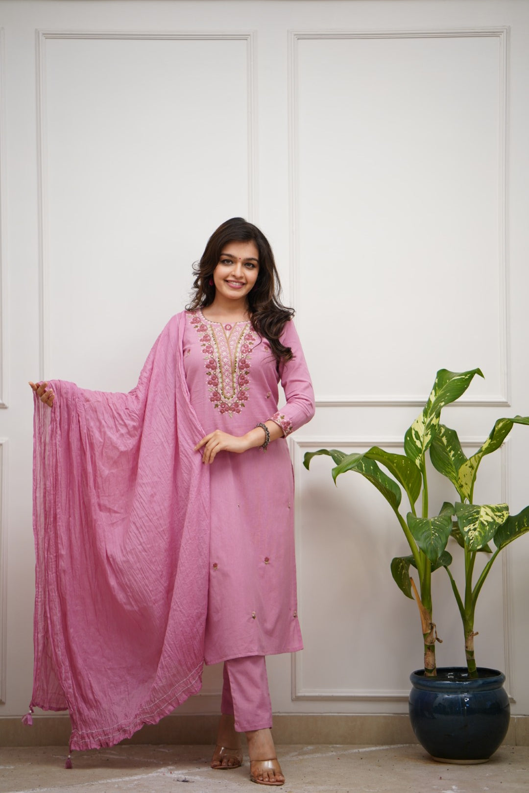 Dupatta Pant Set