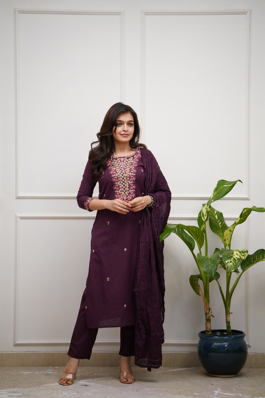 Dupatta Pant Set
