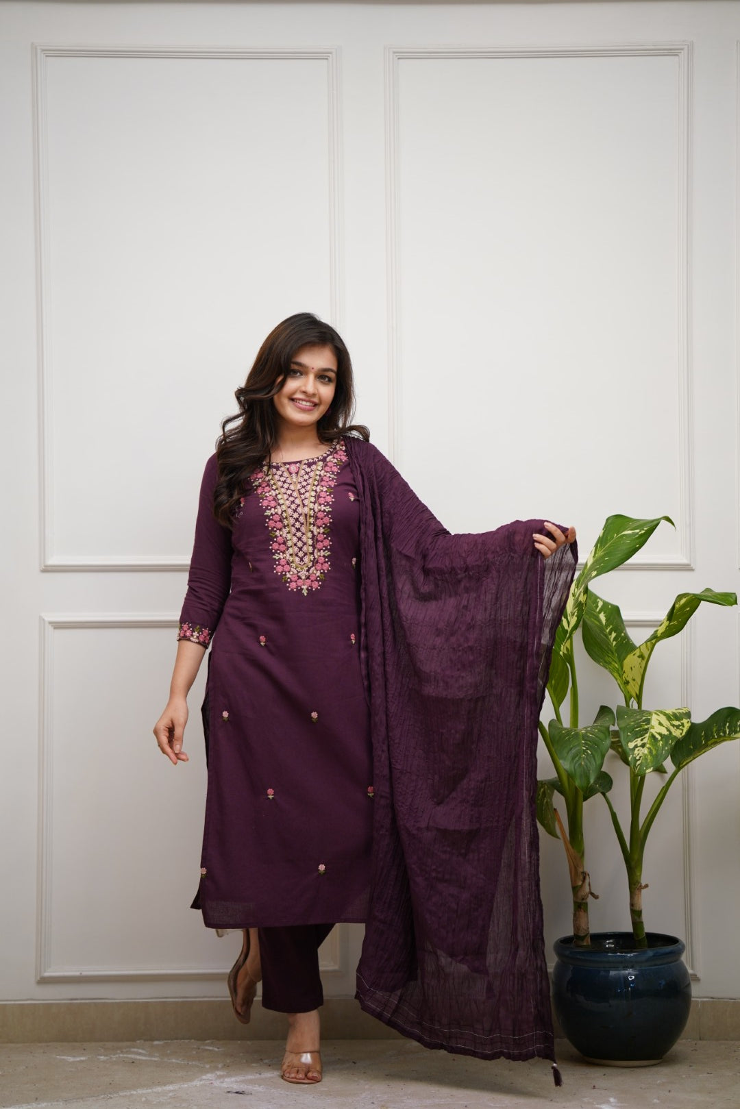 Dupatta Pant Set
