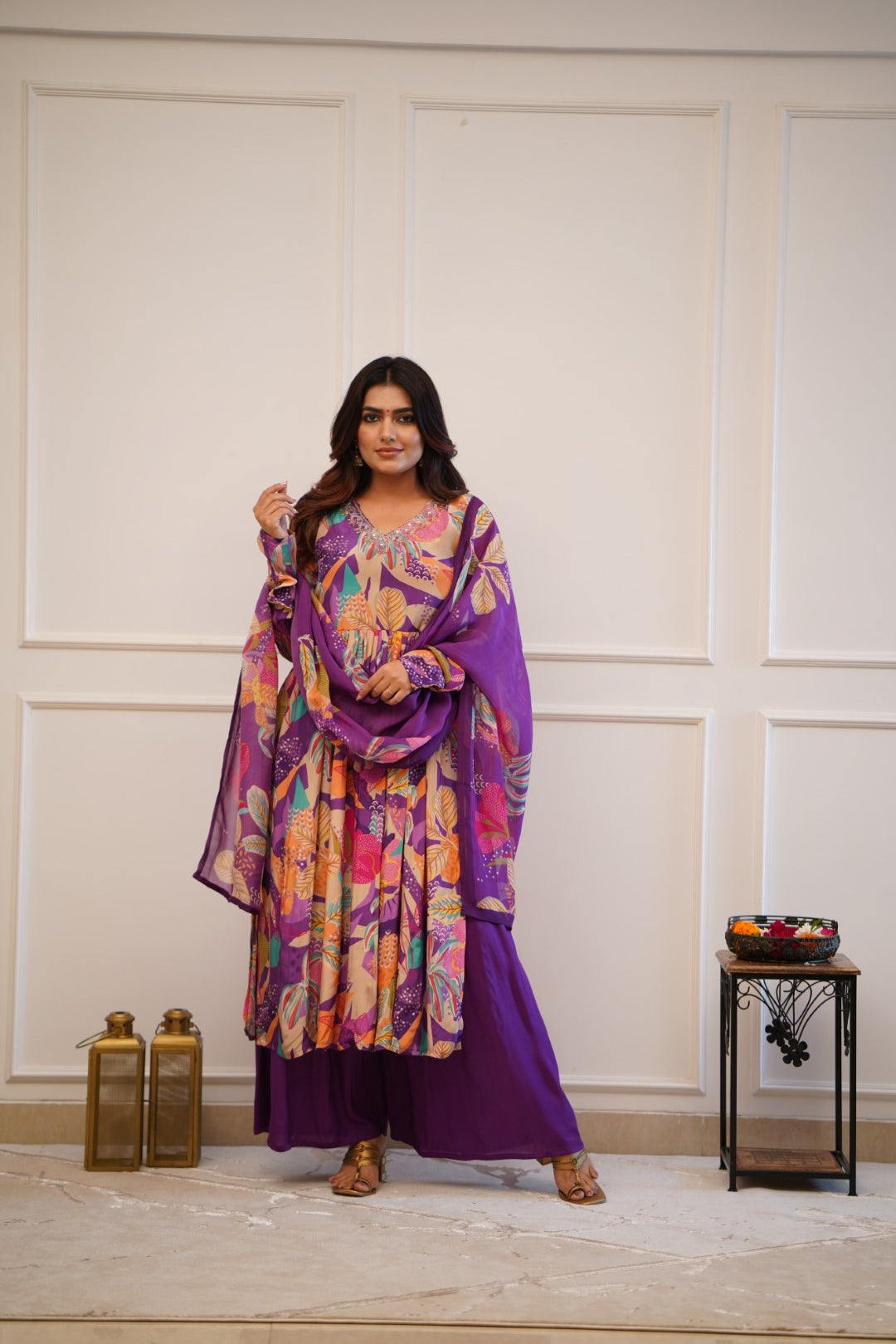Dupatta Pant Set