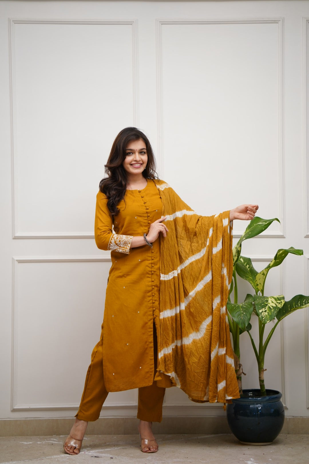 Dupatta Pant Set