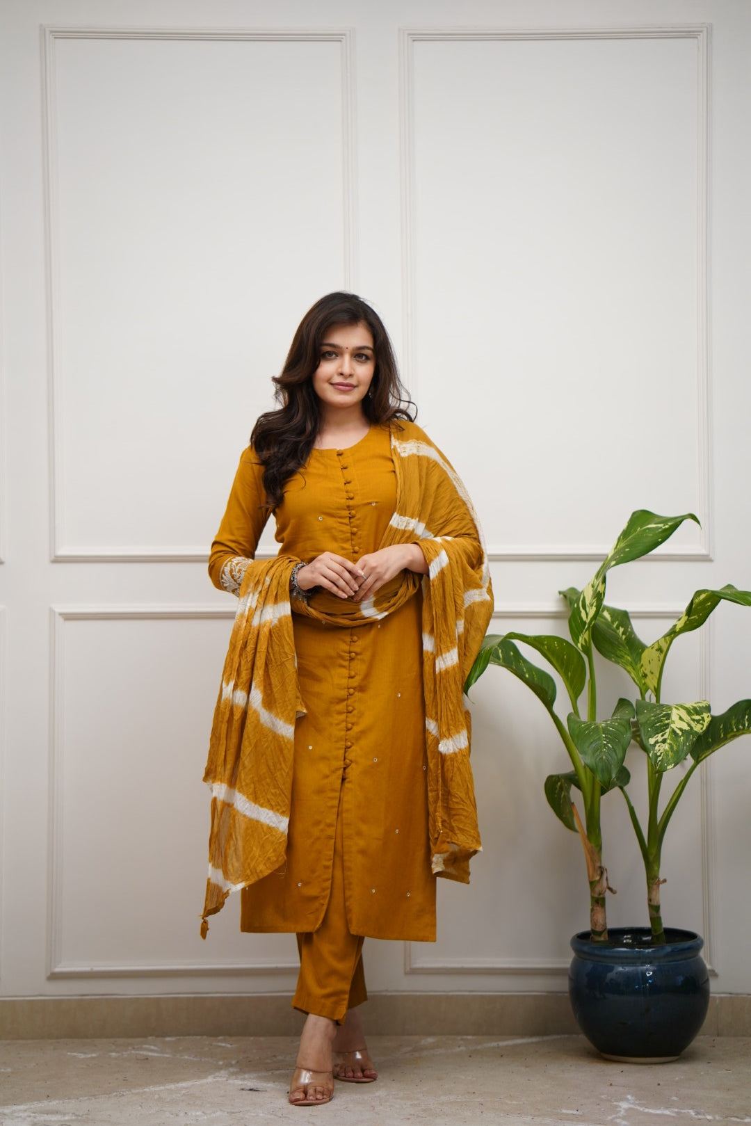Dupatta Pant Set
