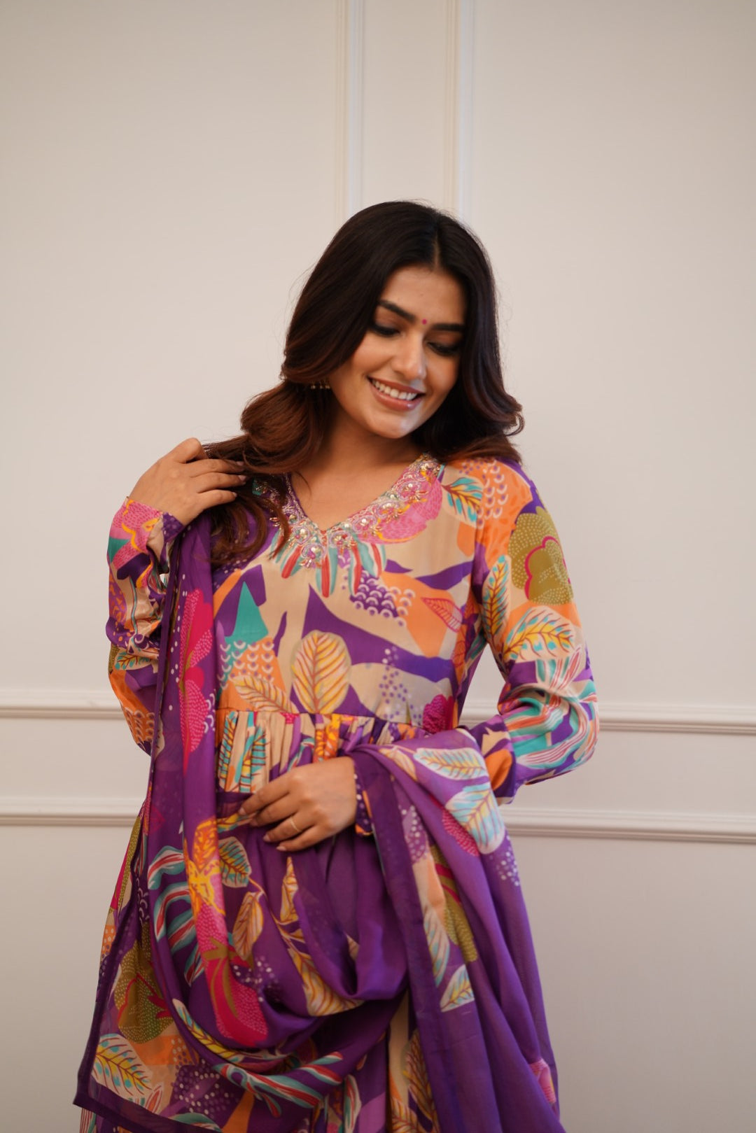 Dupatta Pant Set