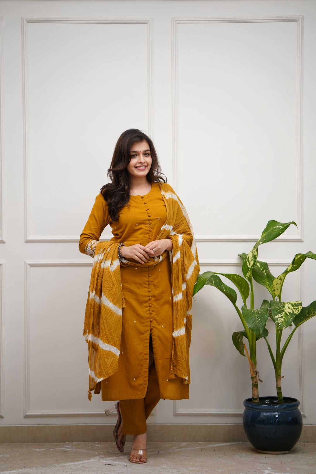 Dupatta Pant Set