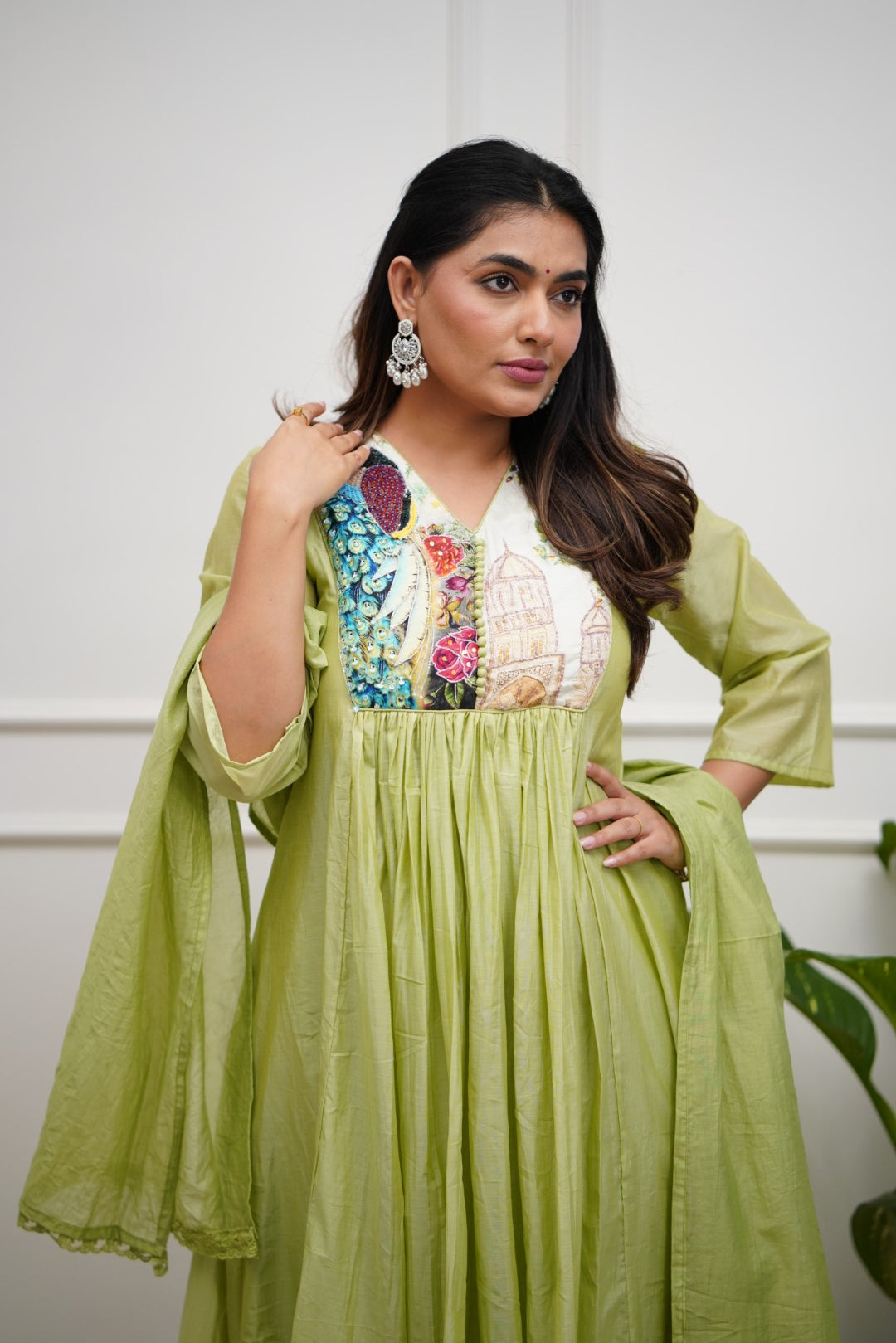 Dupatta Pant Set