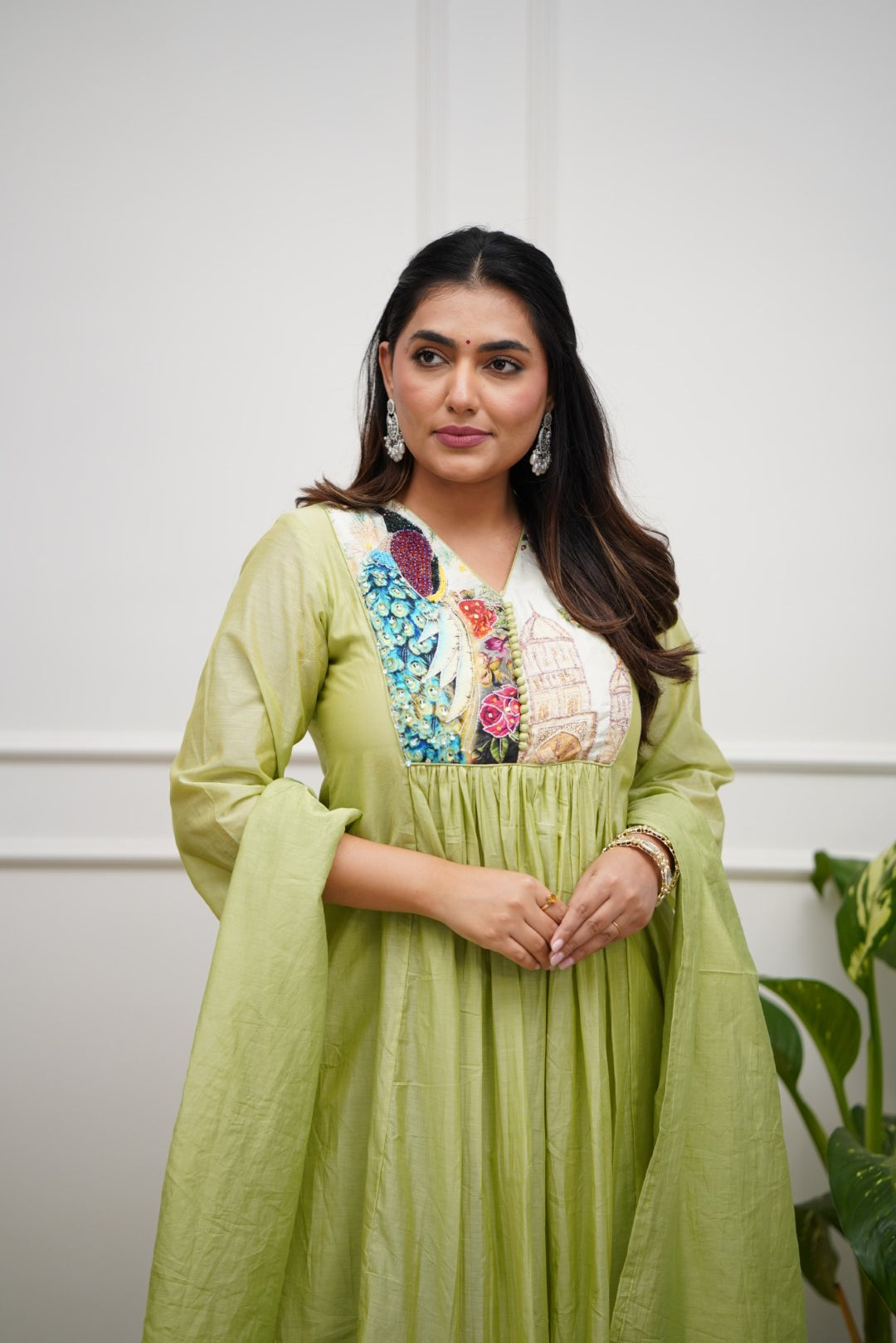 Dupatta Pant Set