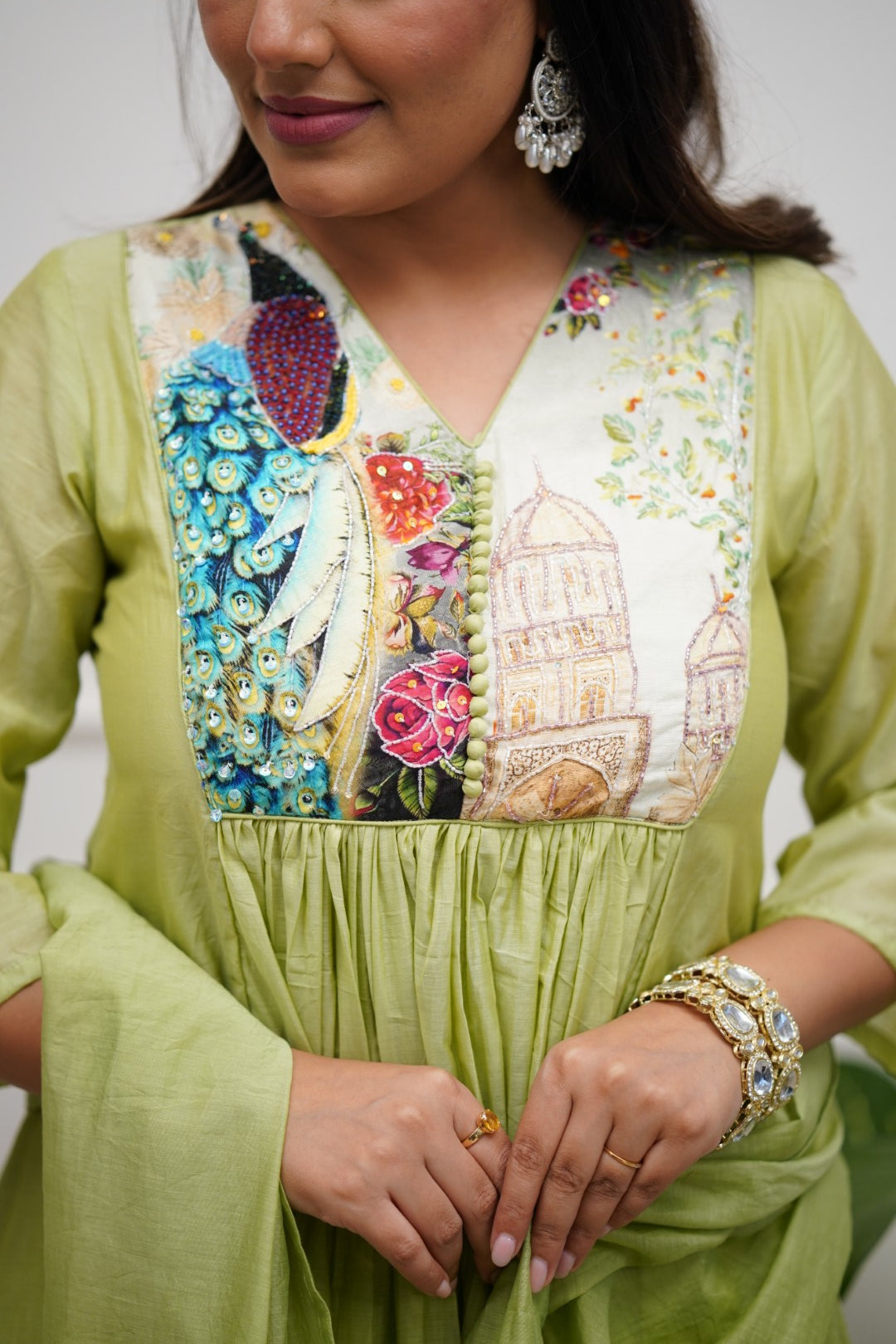 Dupatta Pant Set
