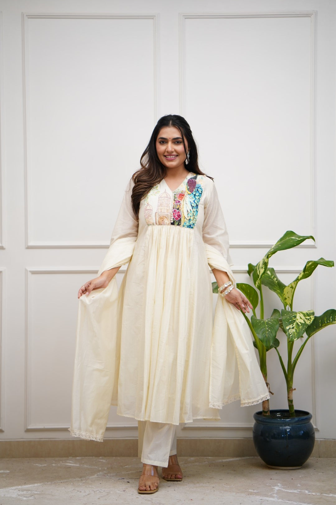Dupatta Pant Set