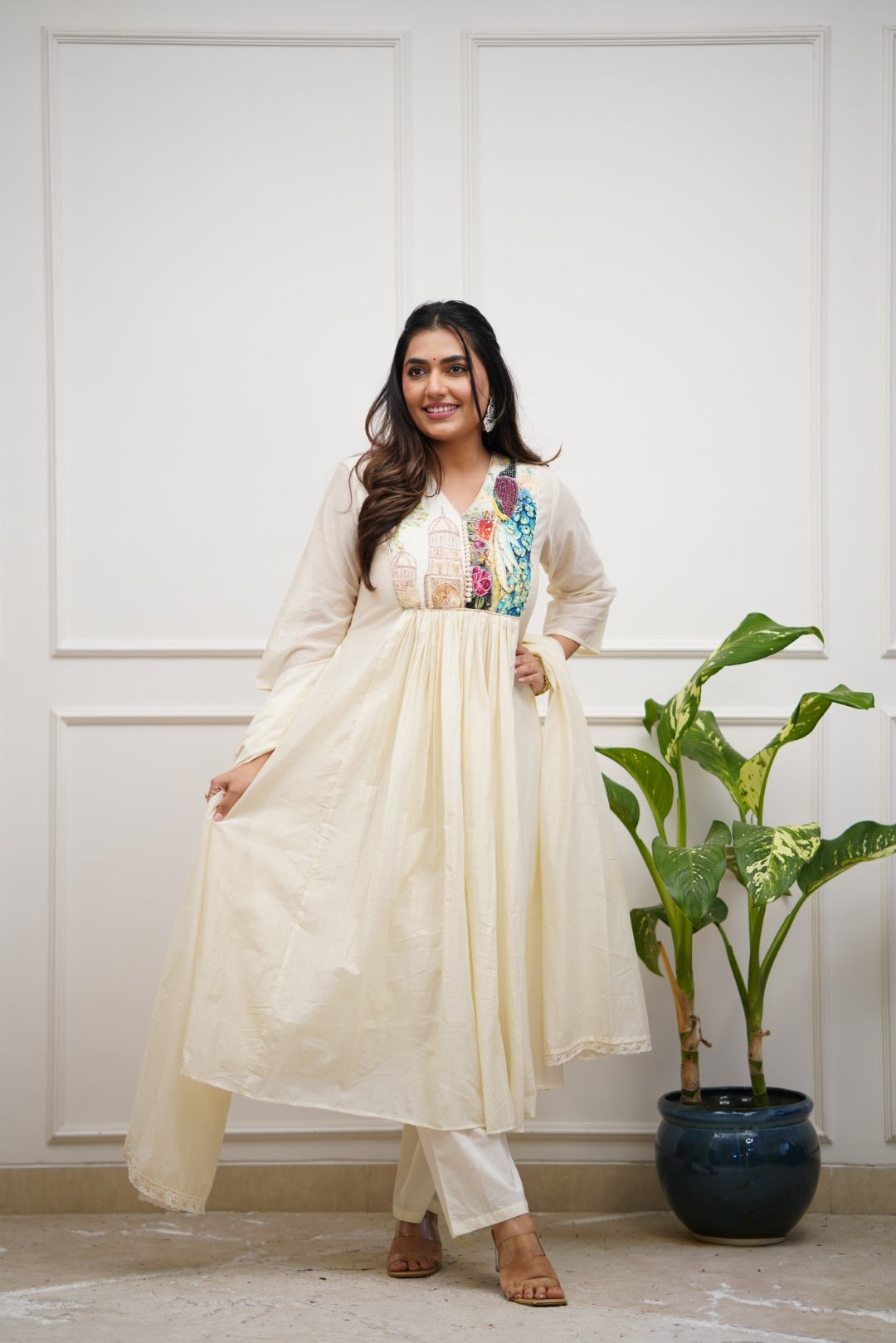 Dupatta Pant Set