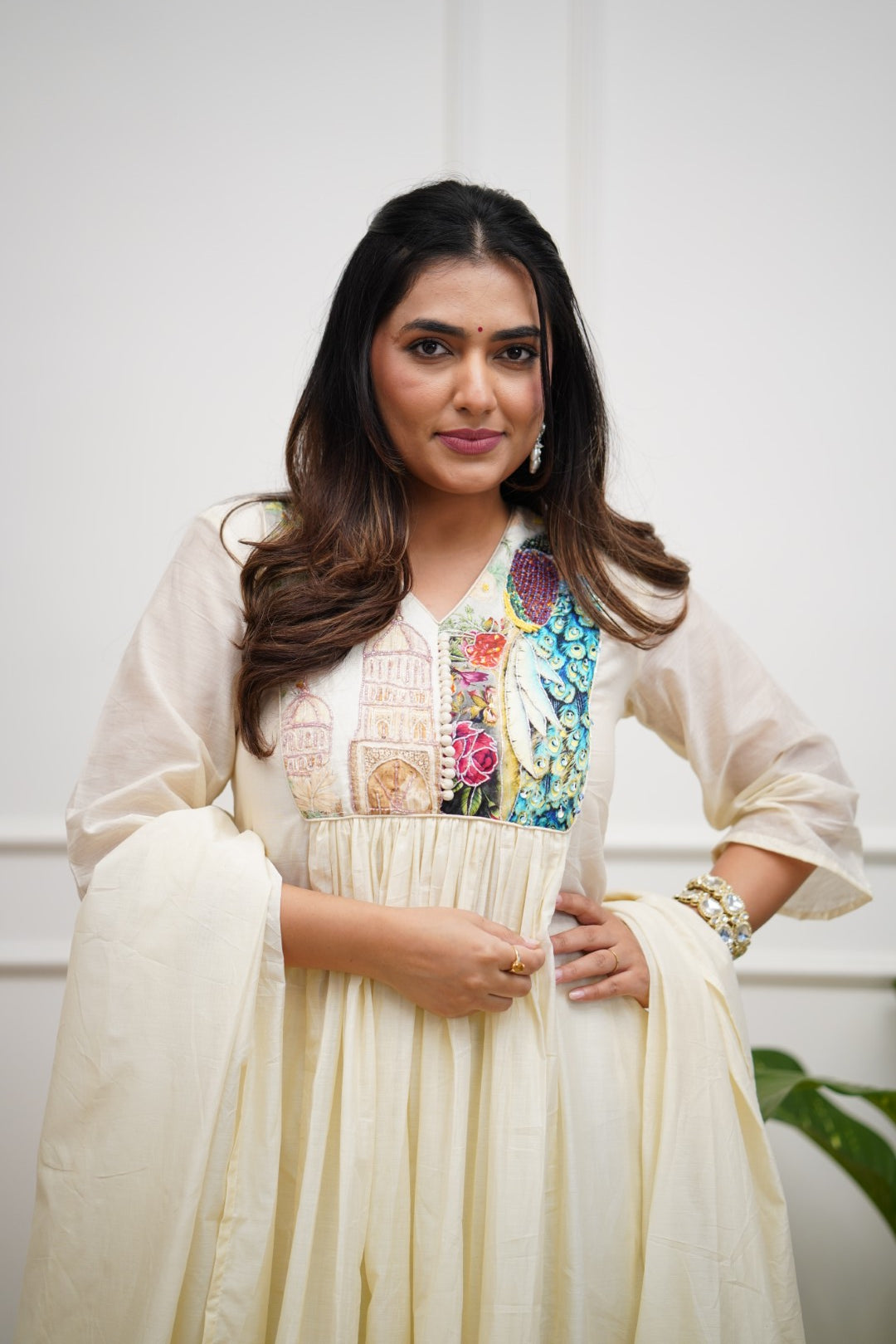 Dupatta Pant Set